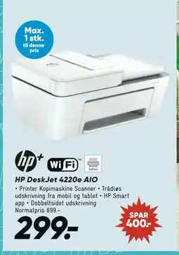 Bilka HP DeskJet 4220e AIO tilbud