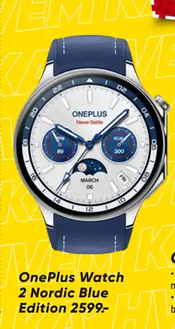 Bilka OnePlus Watch 2 Nordic Blue Edition tilbud