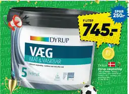 Bilka Dyrup vægmaling tilbud