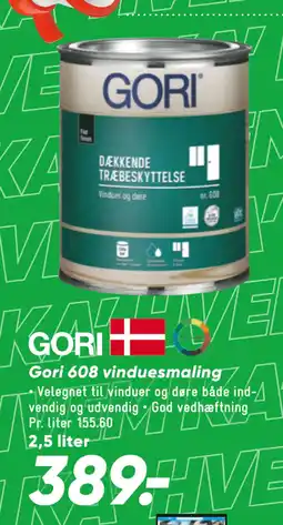 Bilka Gori 608 vinduesmaling tilbud