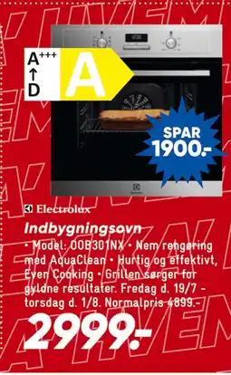 Bilka Indbygningsovn tilbud