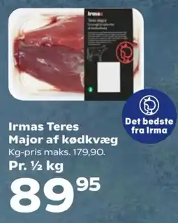 Kvickly Irmas Teres Major af kødkvæg tilbud