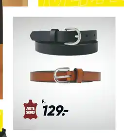 Bilka Skindbælte til dame tilbud