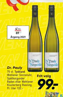 Bilka Dr. Pauly tilbud