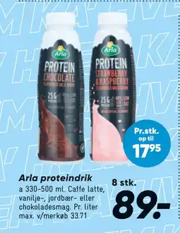 Bilka Arla proteindrik tilbud