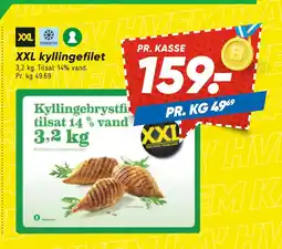Bilka XXL kyllingefilet tilbud