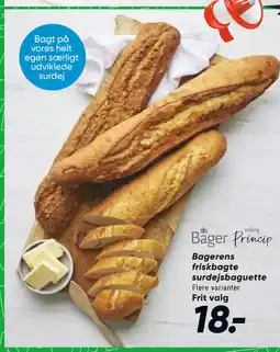 Bilka Bagerens friskbagte surdejsbaguette tilbud