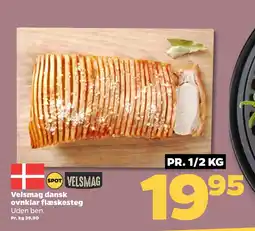 Netto Velsmag dansk ovnklar flæskesteg tilbud