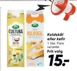 Bilka Koldskål eller kefir tilbud