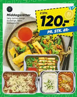 Bilka Middagsretter tilbud