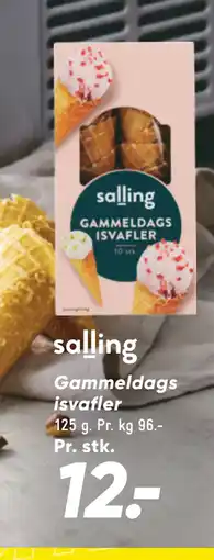 Bilka Gammeldags isvafler tilbud