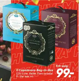 Bilka Il Capolavoro Bag-in-Box tilbud