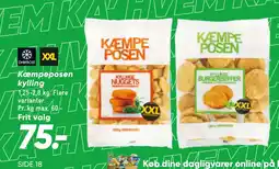 Bilka Kæmpeposen kylling tilbud