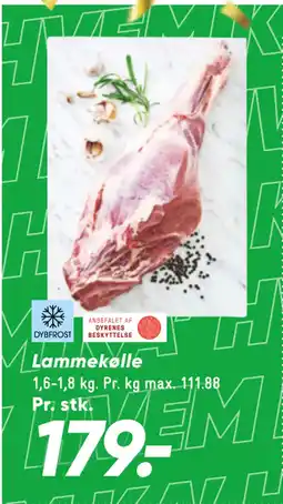 Bilka Lammekølle tilbud