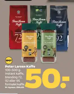 Netto Peter Larsen Kaffe tilbud