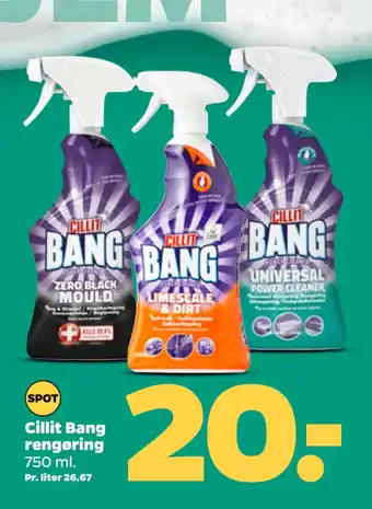 Netto Cillit Bang rengøring tilbud