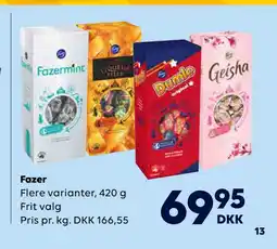 BorderShop Fazer tilbud