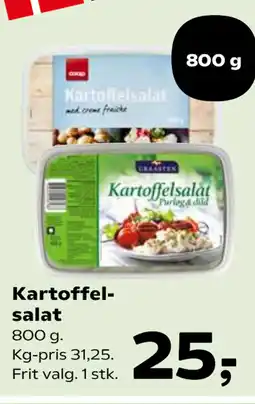 Kvickly Kartoffelsalat tilbud