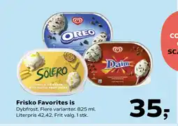Kvickly Frisko Favorites is tilbud