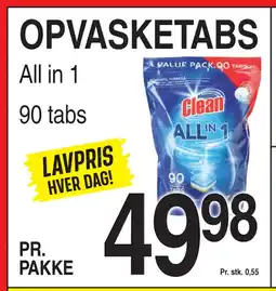 ABC Lavpris OPVASKETABS tilbud