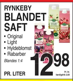 ABC Lavpris BLANDET SAFT tilbud