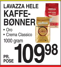 ABC Lavpris KAFFEBØNNER tilbud