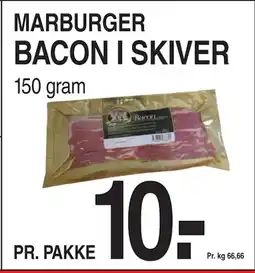 ABC Lavpris BACON I SKIVER tilbud