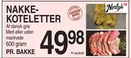 ABC Lavpris NAKKEKOTELETTER tilbud