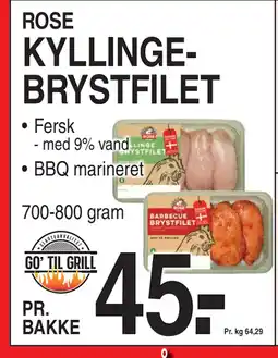 ABC Lavpris KYLLINGEBRYSTFILET tilbud