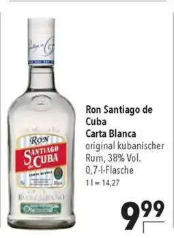 Citti Ron Santiago de Cuba Carta Blanca tilbud