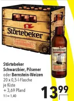 Störtebeker Schwarzbier, Pilsener oder Bernstein-Weizen