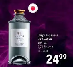 Citti Ukiyo Japanese Rice Vodka 40% Vol. 0,7-1-Flasche tilbud