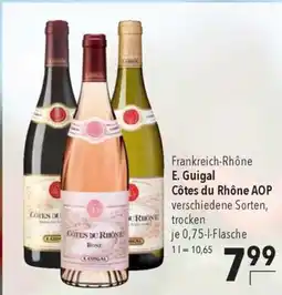Citti Frankreich-Rhône E. Guigal Côtes du Rhône AOP tilbud