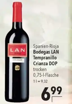 Citti Spanien-Rioja Bodegas LAN Tempranillo Crianza DOP tilbud