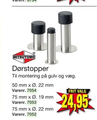 Harald Nyborg Dørstopper tilbud