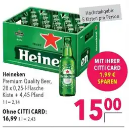 Citti Heineken tilbud