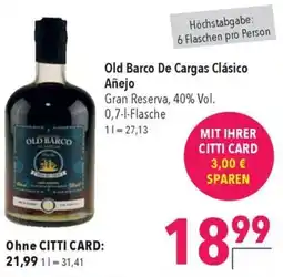 Citti Old Barco De Cargas Clásico Añejo tilbud