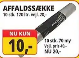 Farveland AFFALDSSÆKKE tilbud