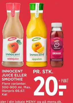 MENY Smoothie tilbud