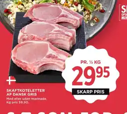 MENY Skaftkoteletter tilbud