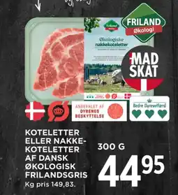 MENY Nakkekoteletter tilbud