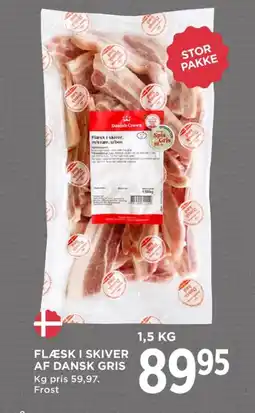 MENY Flæsk i skiver tilbud