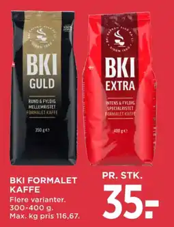 MENY Kaffe Formalet tilbud
