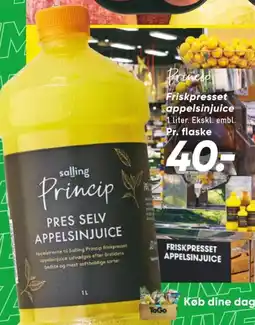 Bilka Appelsinjuice friskpresset tilbud