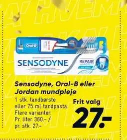 Bilka Tandpasta tilbud