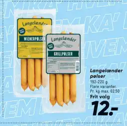 Bilka Grillpølser tilbud