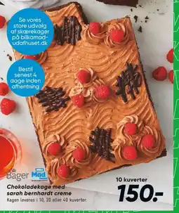 Bilka Bageren kager tilbud