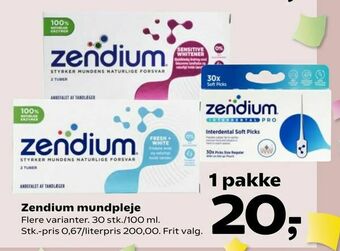 SuperBrugsen Zendium mundpleje tilbud