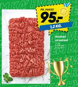 Bilka Hakket oksekød 8-12% tilbud