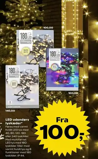 SuperBrugsen LED udendørs lyskæder tilbud